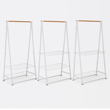 Linn klesstativ large - Hvit - Brabantia
