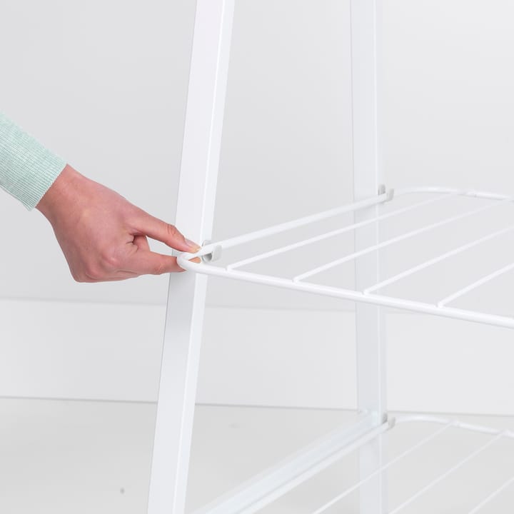 Linn klesstativ large, Hvit Brabantia