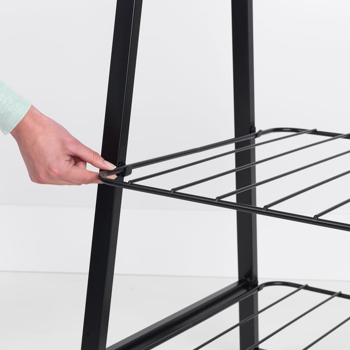 Linn klesstativ large, Svart Brabantia
