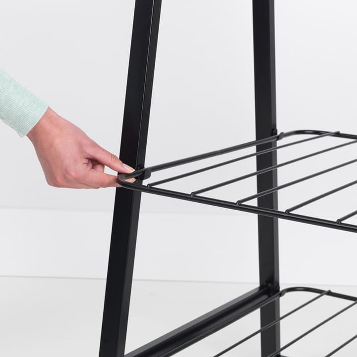 Linn klesstativ small, Svart Brabantia