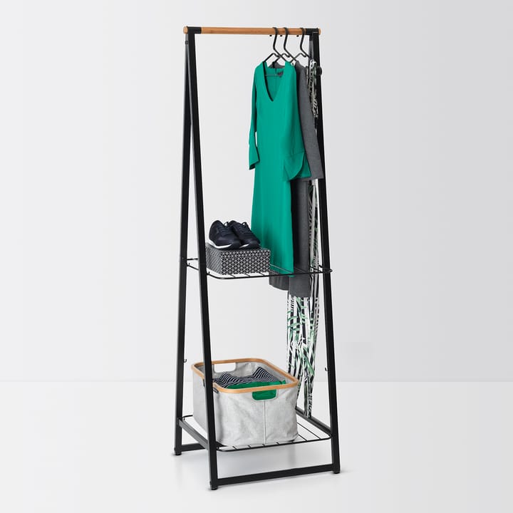 Linn klesstativ small, Svart Brabantia