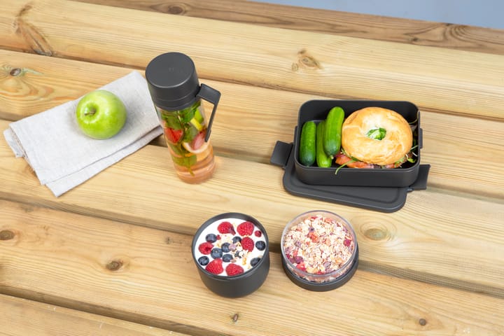 Make & Take frokost- og lunsjsett 3 deler, Mørkegrå Brabantia