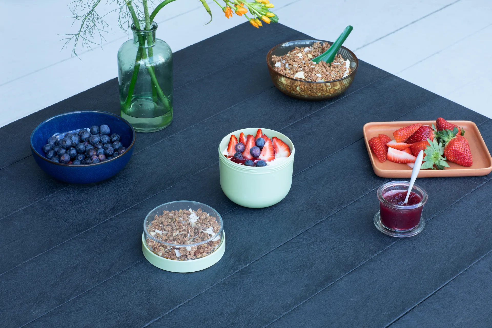 Make & Take frokostskål 0,5 L, Jade Green Brabantia