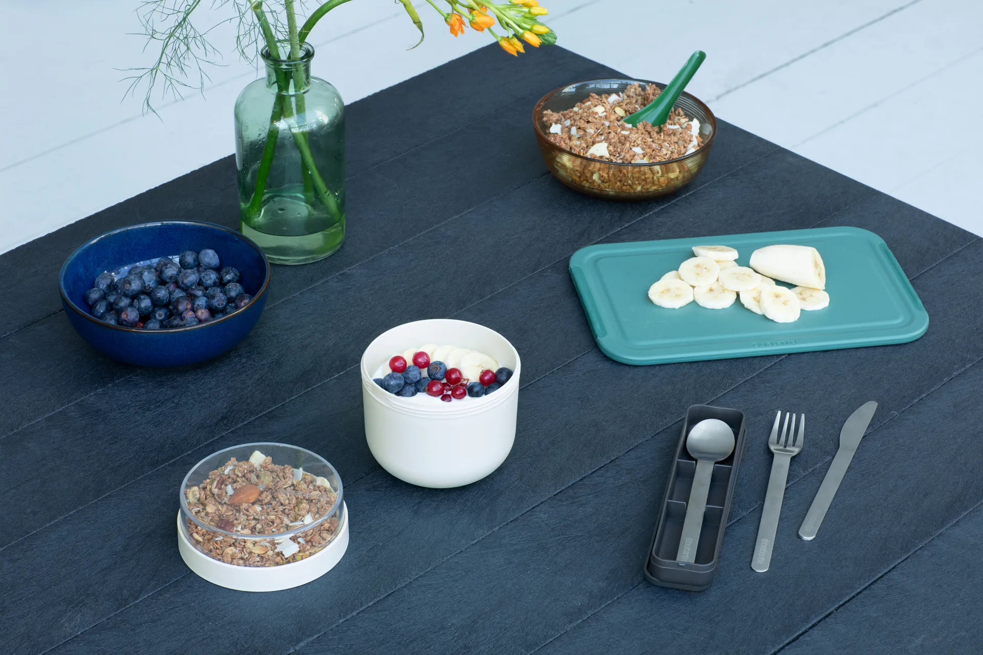 Make & Take frokostskål 0,5 L, Lysegrå Brabantia