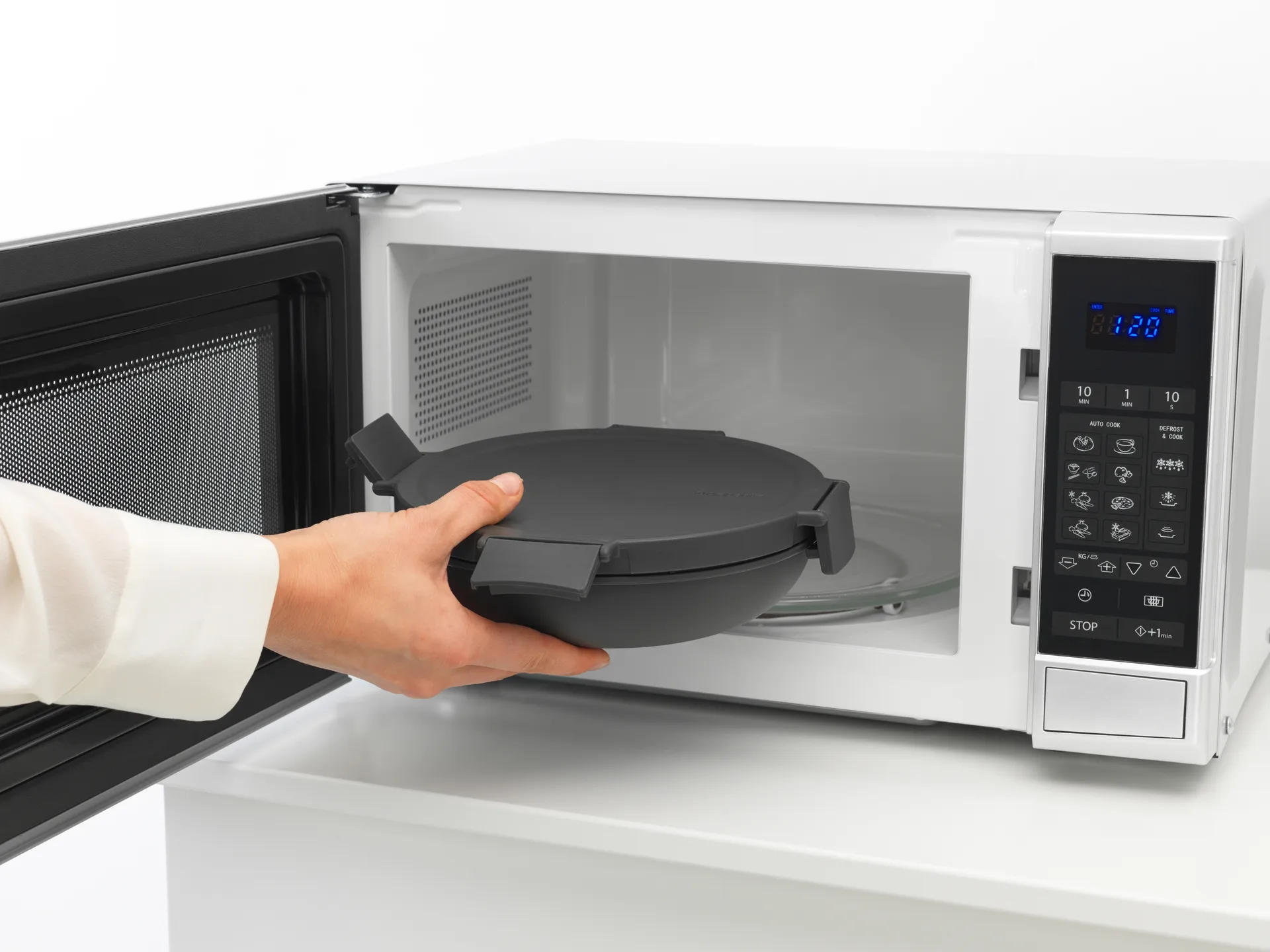 Make & Take matboks 1 L , Mørkegrå Brabantia