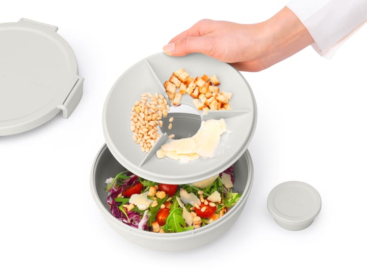 Make & Take salatskål, 1,3 L, Lysegrå Brabantia