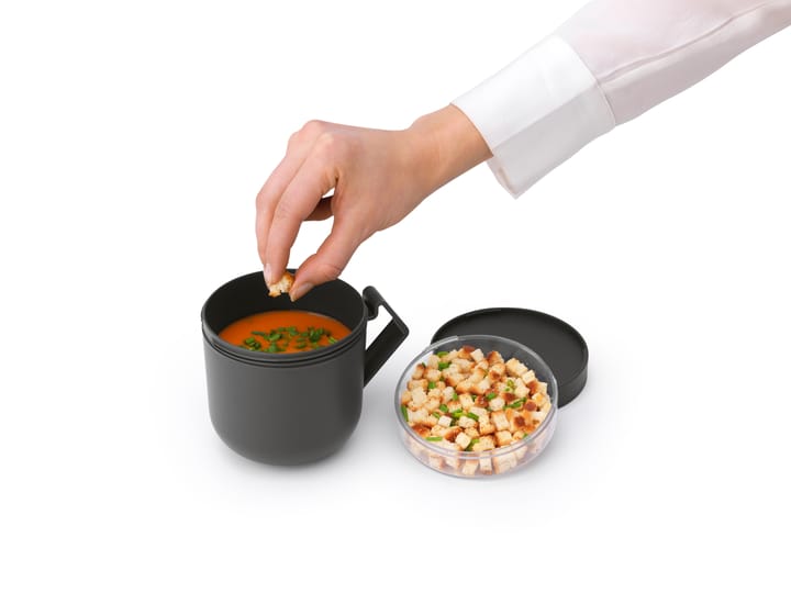 Make & Take suppekopp 0,6 L, Mørkegrå Brabantia