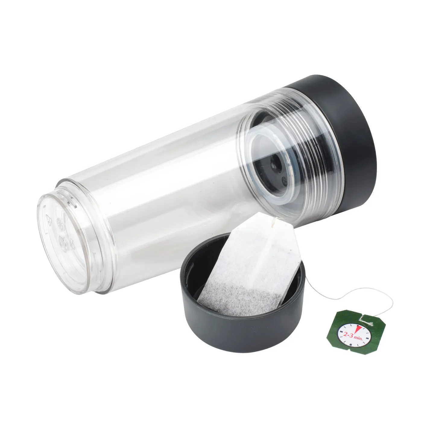 Make & Take termoskopp for te 36 cl, Mørkegrå Brabantia