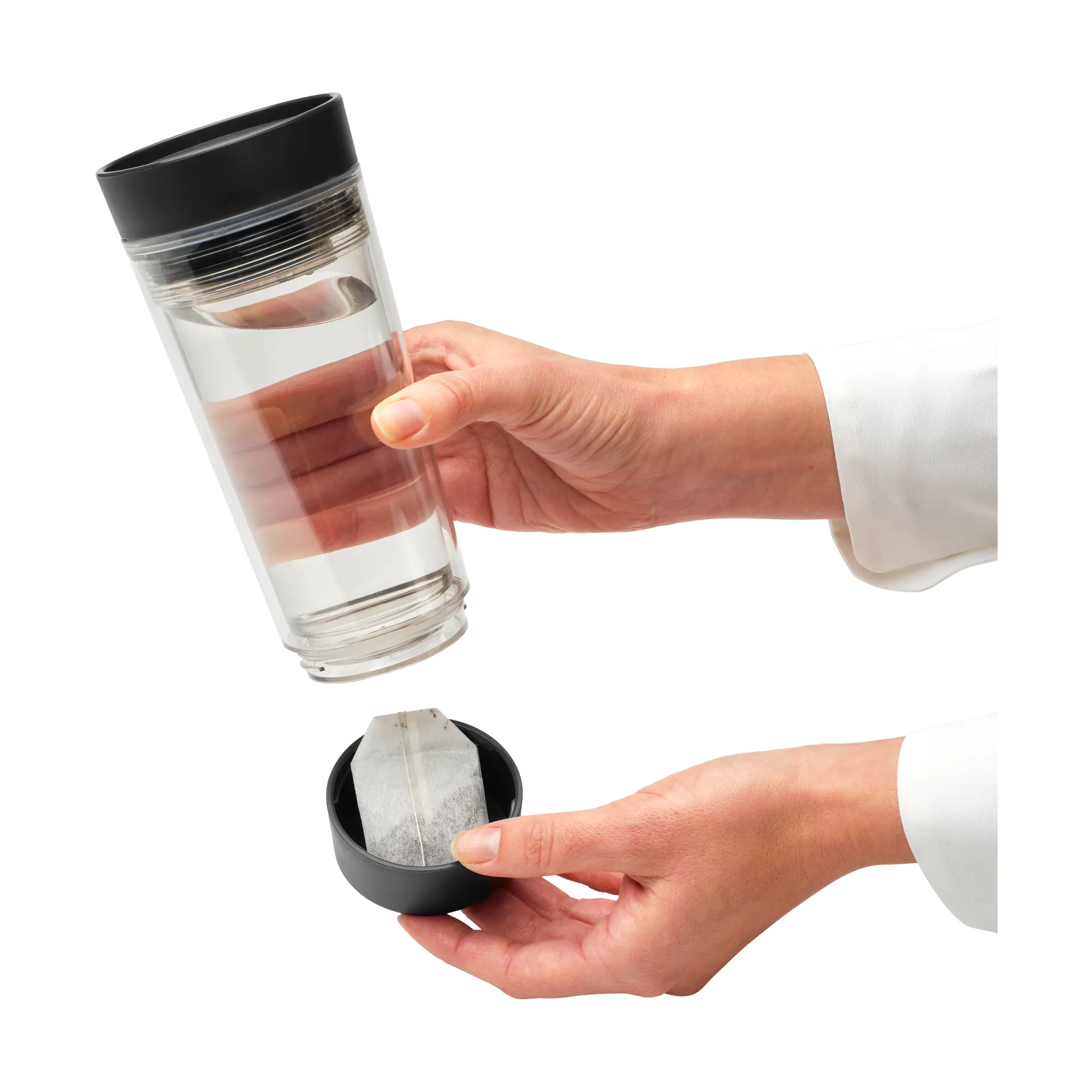 Make & Take termoskopp for te 36 cl, Mørkegrå Brabantia