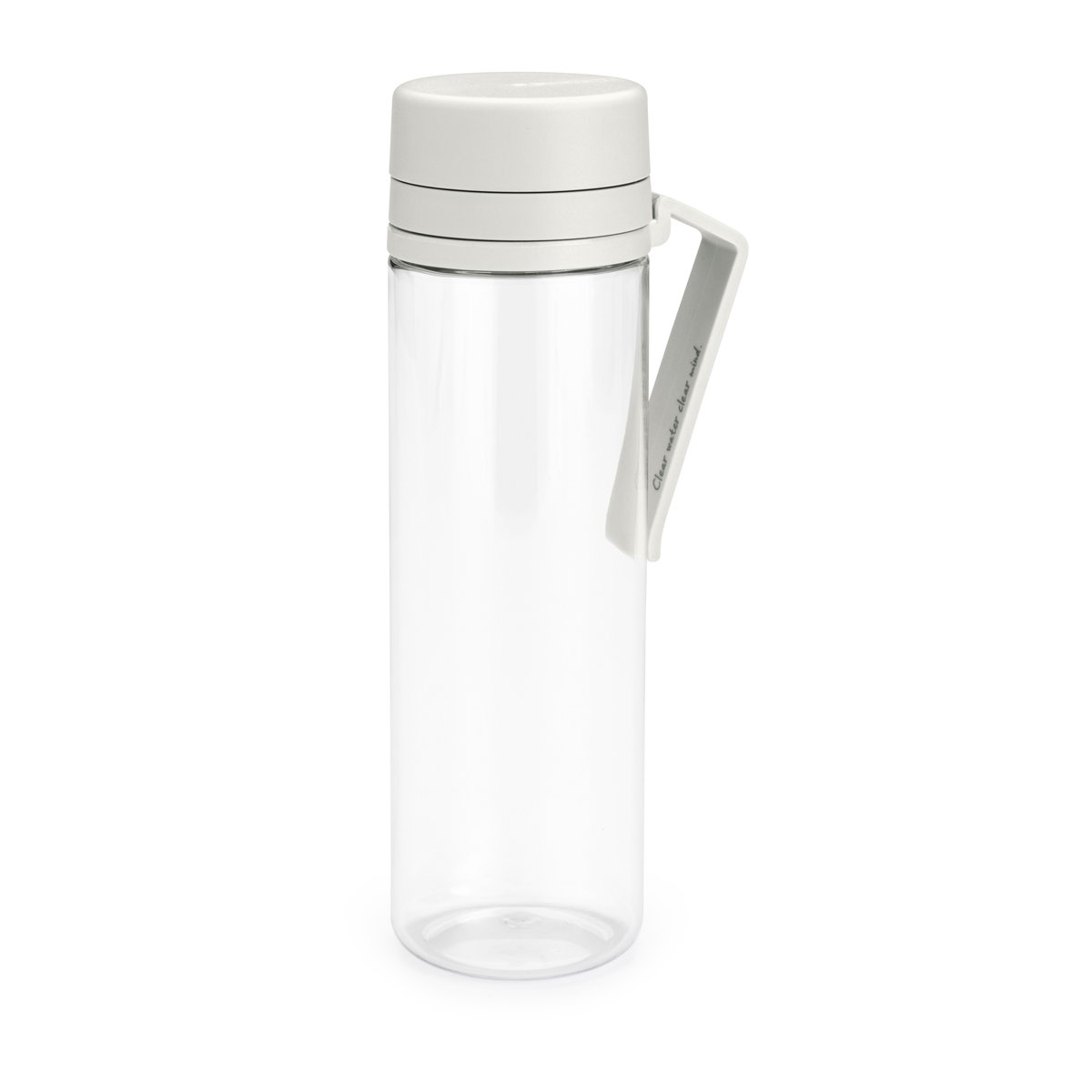 Brabantia Make & Take vannflaske med sil 0,5 L Lysegrå