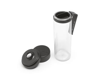Make & Take vannflaske med sil 0,5 L - Mørkegrå - Brabantia