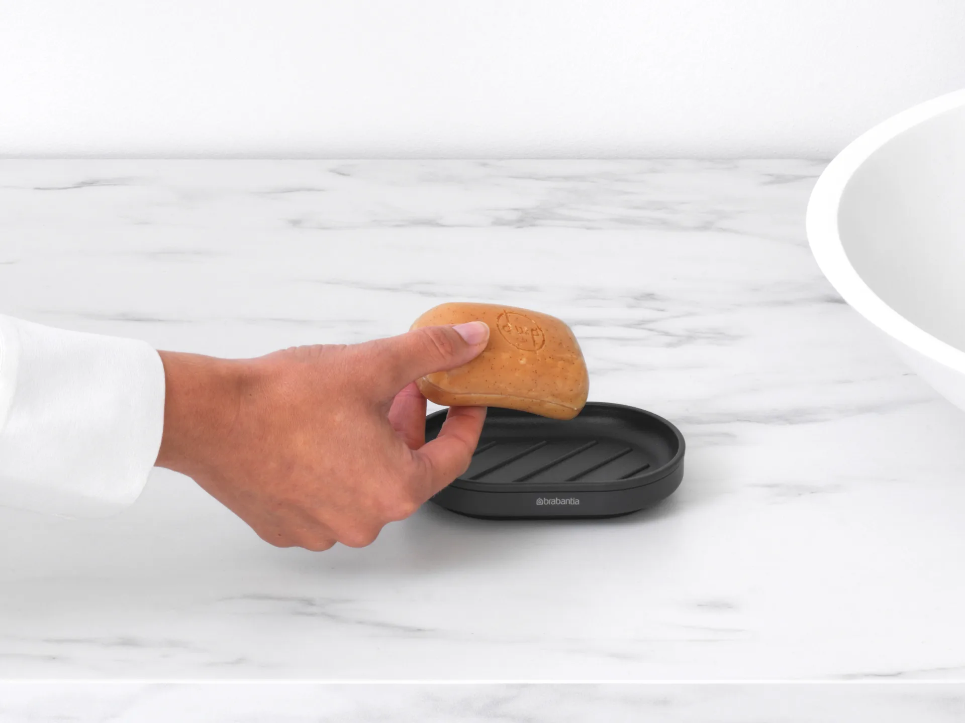 MindSet Såpekopp, Mineral Infinite Grey Brabantia