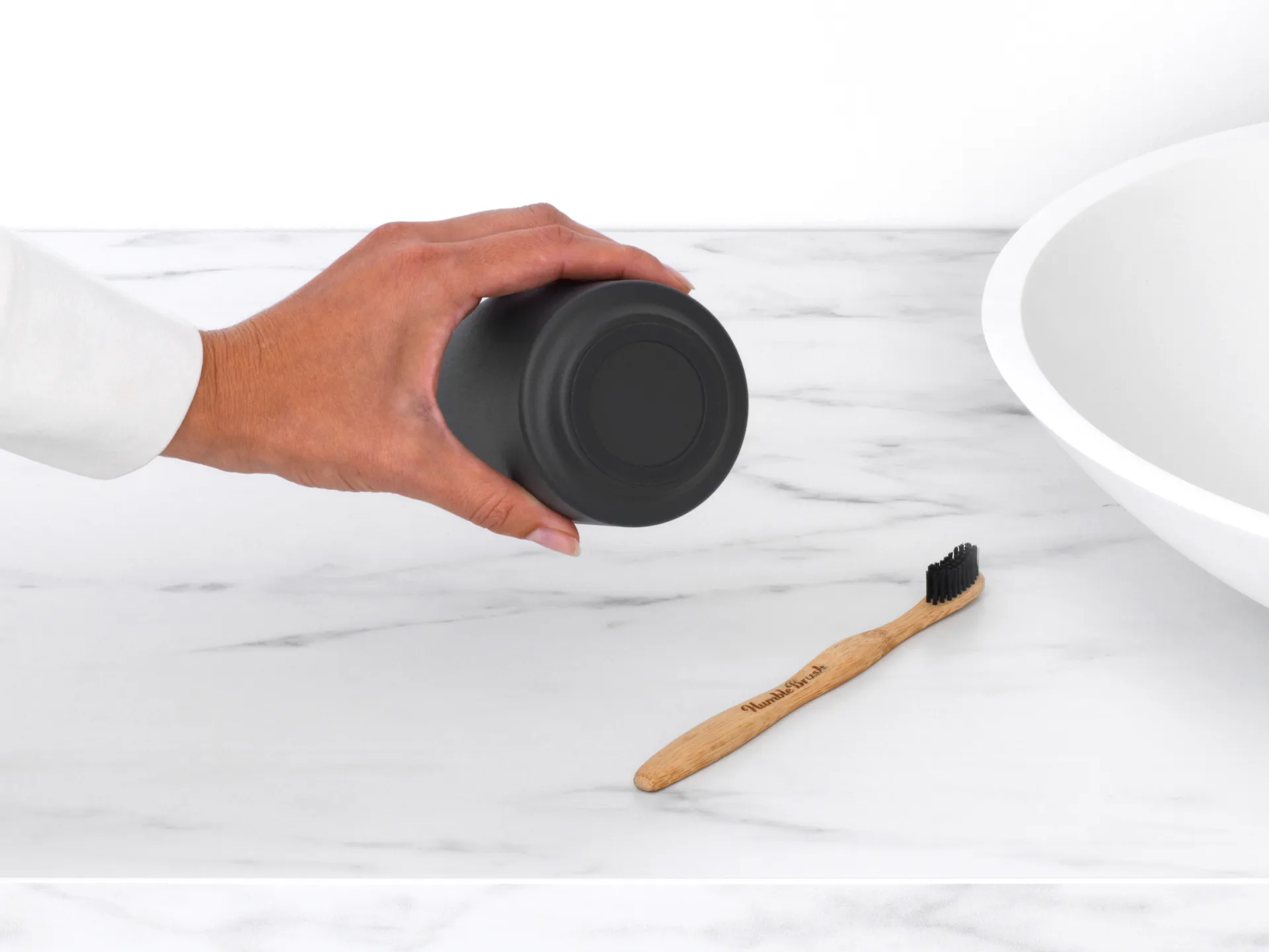 MindSet Tannbørsteholder, Mineral Infinite Grey Brabantia