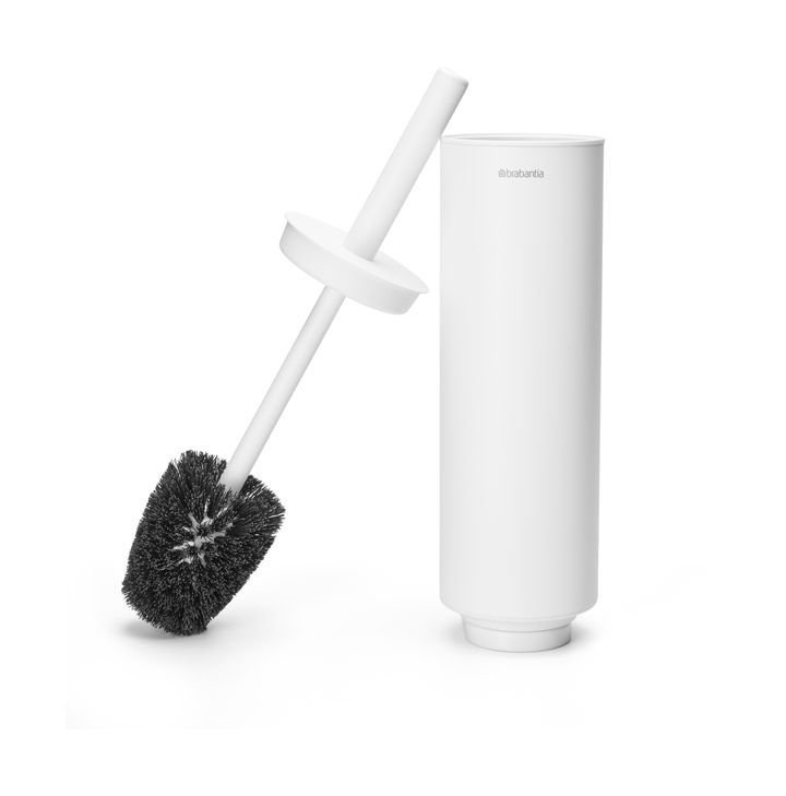 MindSet Toalettbørste med Holder - Mineral Fresh White - Brabantia