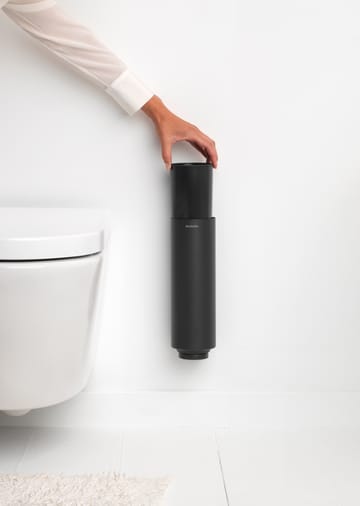 MindSet Toalettbørste med Holder - Mineral Infinite Grey, silicone - Brabantia