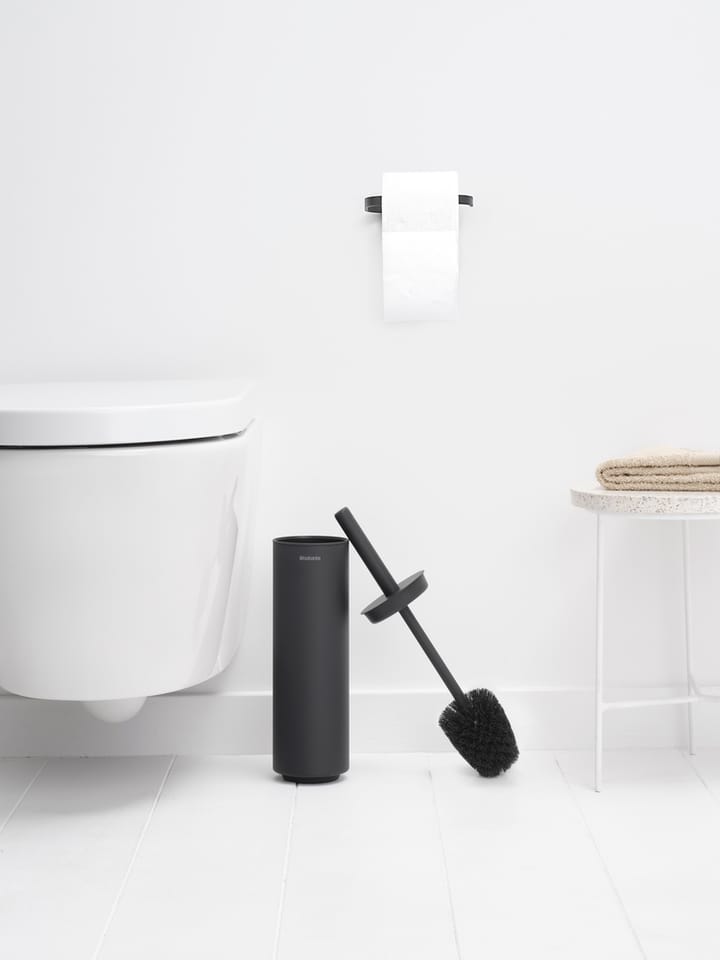 MindSet Toalettbørste med Holder, Mineral infinite grey Brabantia