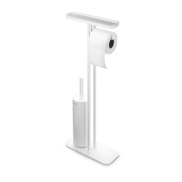 MindSet Toalettbutler, Mineral Fresh White, silicone Brabantia