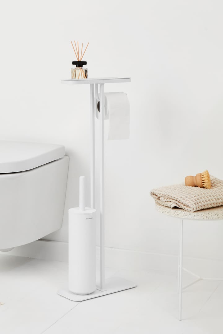 MindSet Toalettbutler, Mineral Fresh White, silicone Brabantia