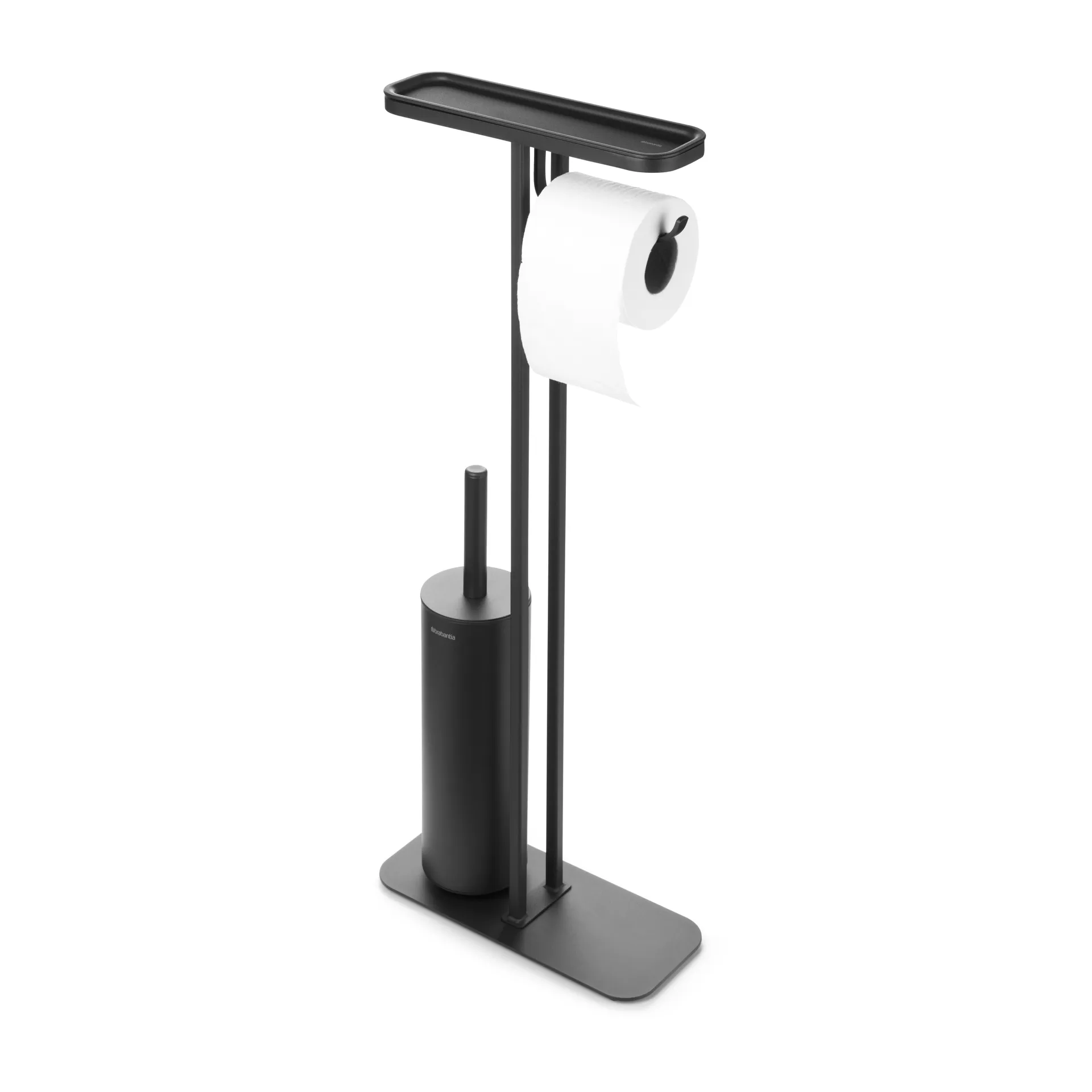 MindSet Toalettbutler, Mineral Infinite Grey, silicone Brabantia