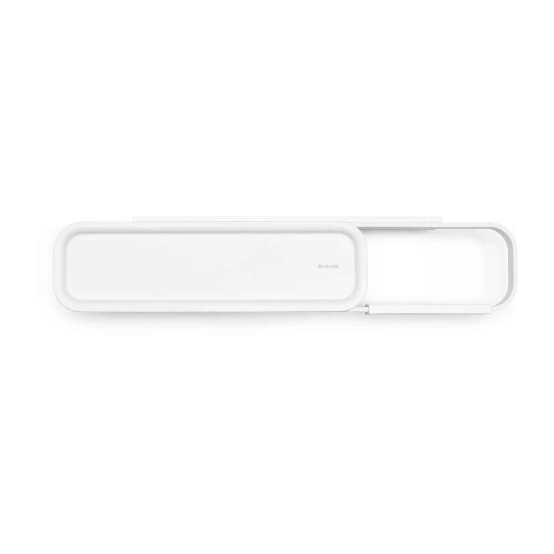 MindSet Toalettpapirholder med Hylle, Mineral Fresh White Brabantia