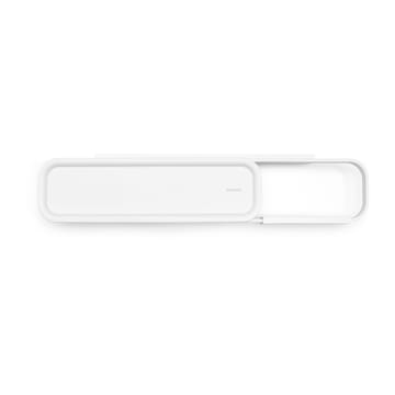 MindSet Toalettpapirholder med Hylle - Mineral Fresh White - Brabantia