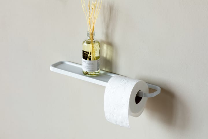 MindSet Toalettpapirholder med Hylle, Mineral Fresh White Brabantia