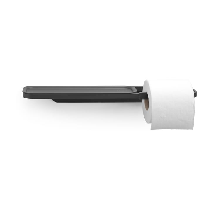 MindSet Toalettpapirholder med Hylle - Mineral Infite Grey - Brabantia