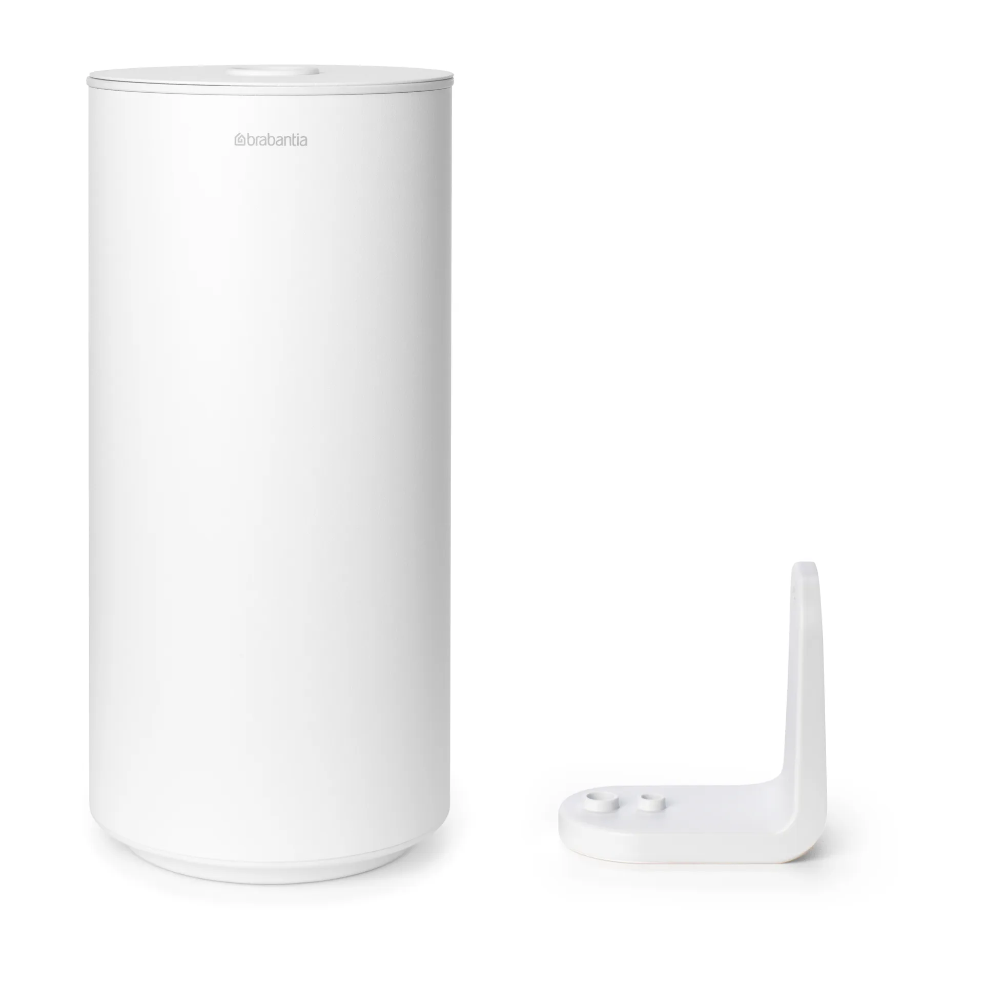MindSet Toalettrullbeholder, Mineral Fresh White Brabantia