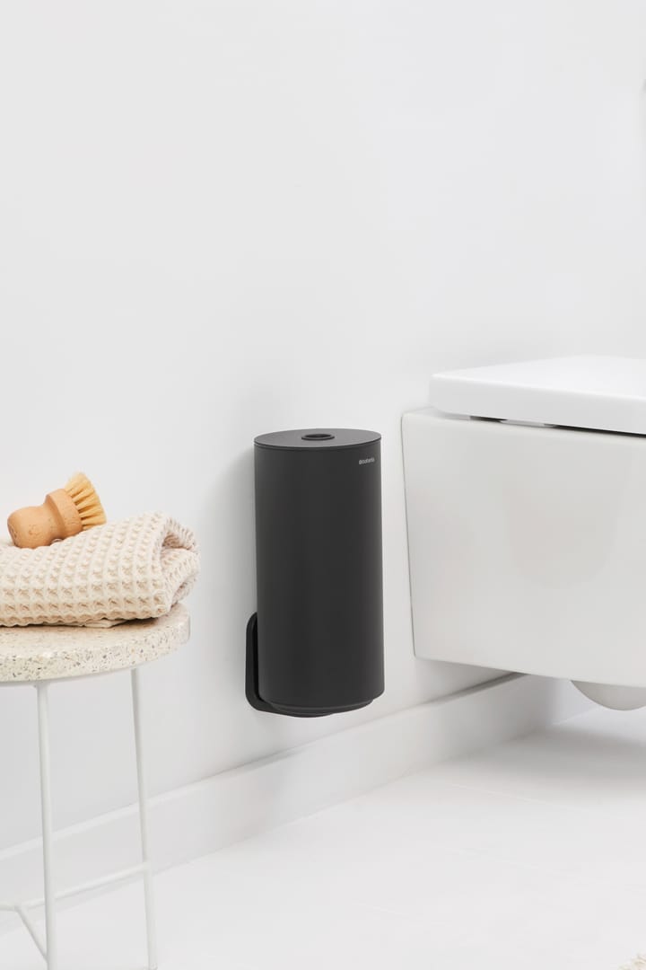 MindSet Toalettrullbeholder, Mineral Infinite Grey Brabantia