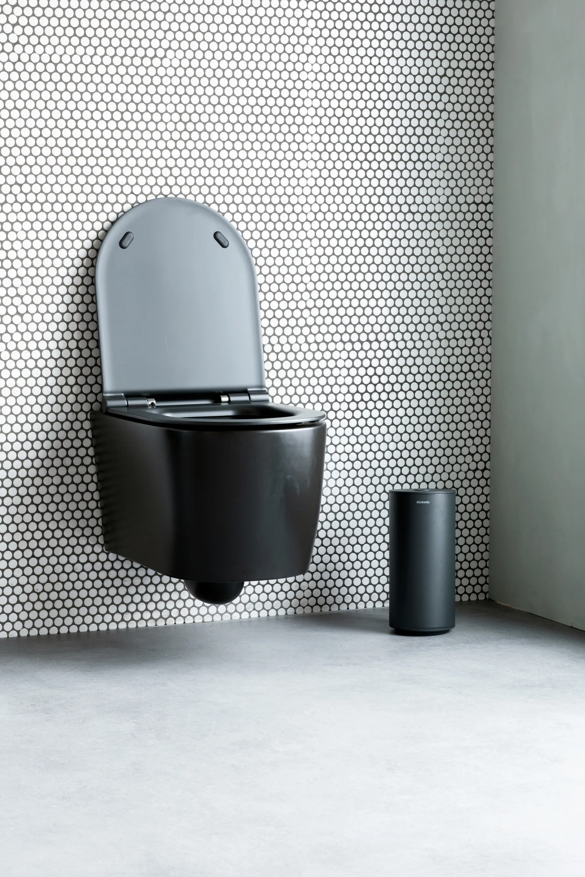 MindSet Toalettrullbeholder, Mineral Infinite Grey Brabantia