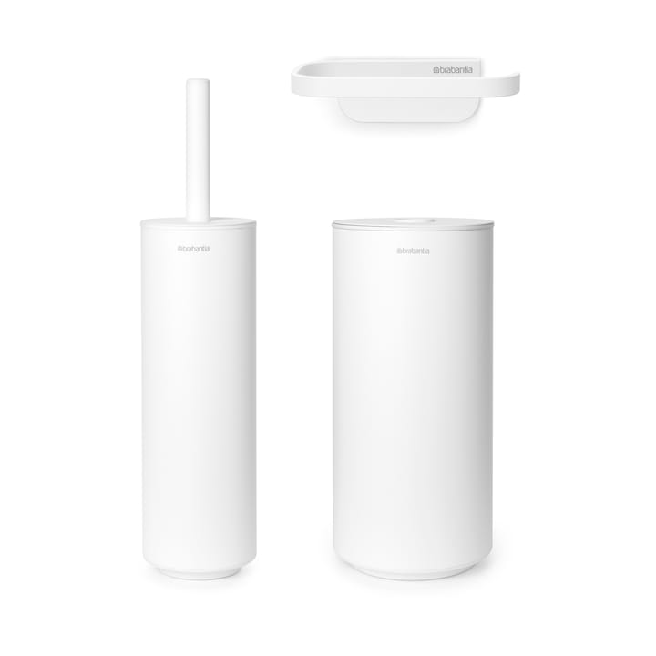 Mindset Toalettsett 3 deler - Mineral Fresh White - Brabantia