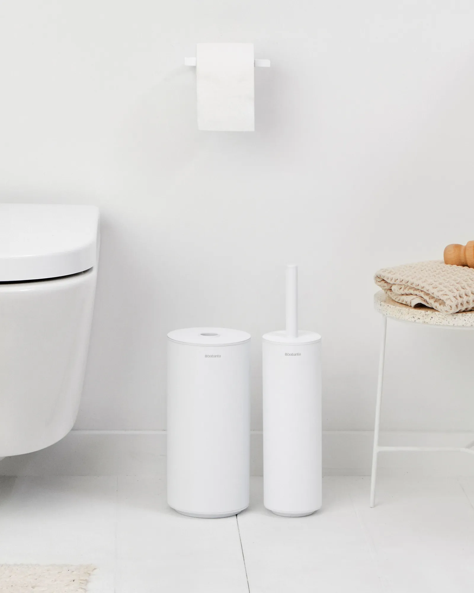 Mindset Toalettsett 3 deler, Mineral Fresh White Brabantia