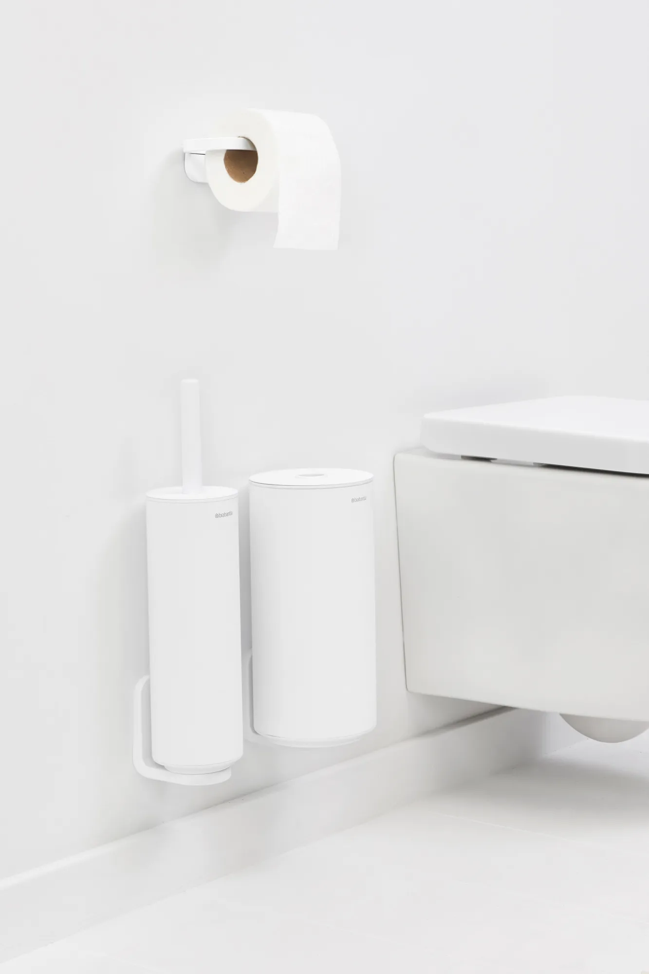 Mindset Toalettsett 3 deler, Mineral Fresh White Brabantia