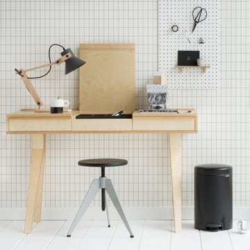 New Icon pedalbøtte 12 liter - matt black (svart) - Brabantia