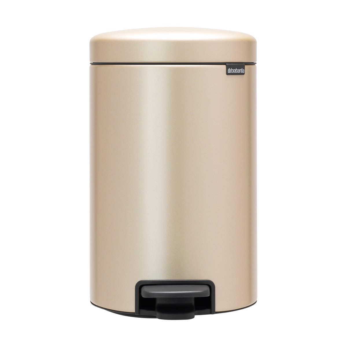 Brabantia New Icon pedalbtte 12 liter Metallic Gold