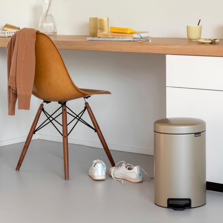 New Icon pedalbøtte 12 liter, Metallic Gold Brabantia