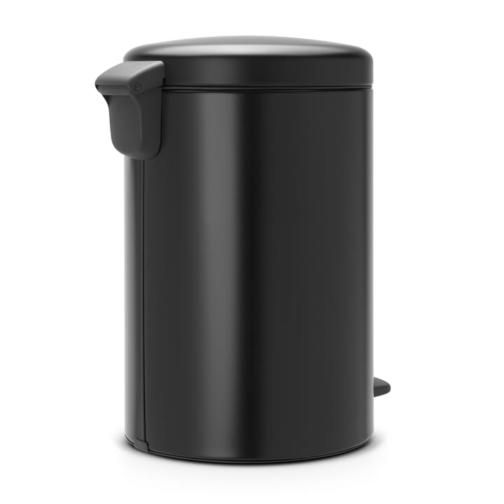 New Icon pedalbøtte 20 liter - matt black (svart) - Brabantia