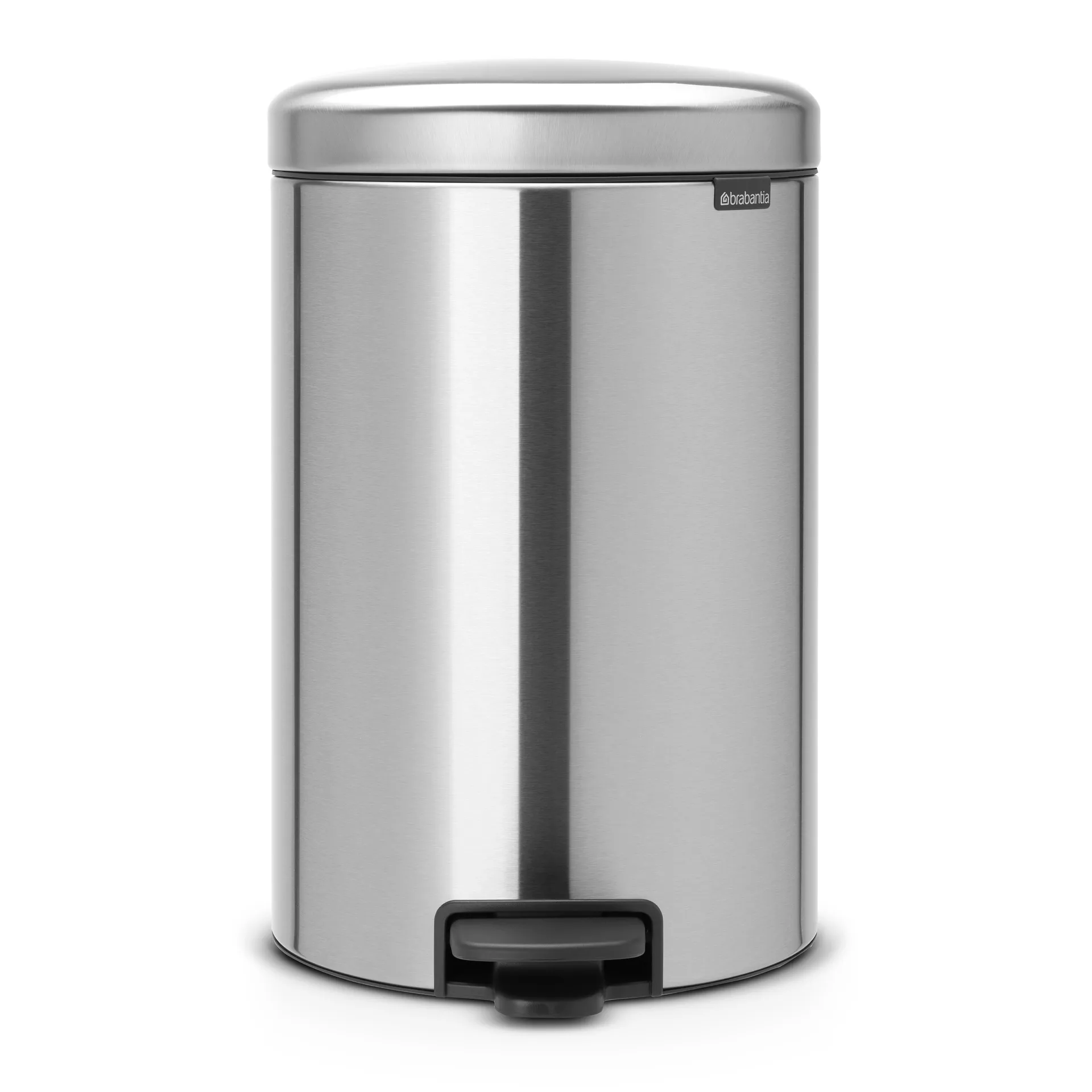 New Icon pedalbøtte 20 liter, matt steel Brabantia