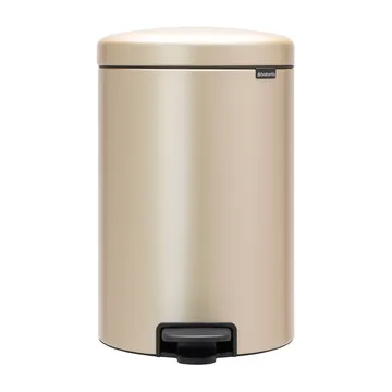 New Icon pedalbøtte 20 liter - Metallic Gold - Brabantia