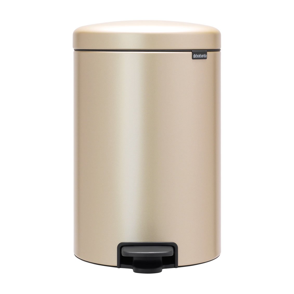 Brabantia New Icon pedalbøtte 20 liter Metallic Gold
