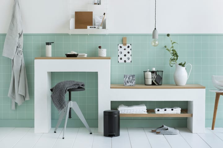 New Icon pedalbøtte 3 liter, matt black (sort) Brabantia
