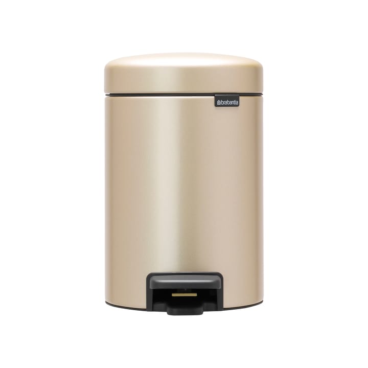 New Icon pedalbøtte 3 liter - Metallic Gold - Brabantia