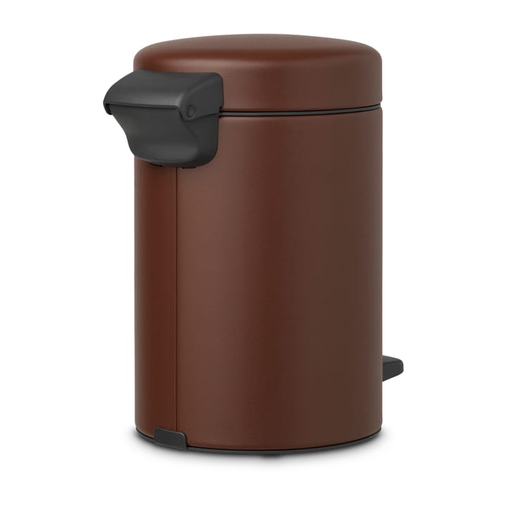 New Icon pedalbøtte 3 liter - Mineral cosy brown - Brabantia