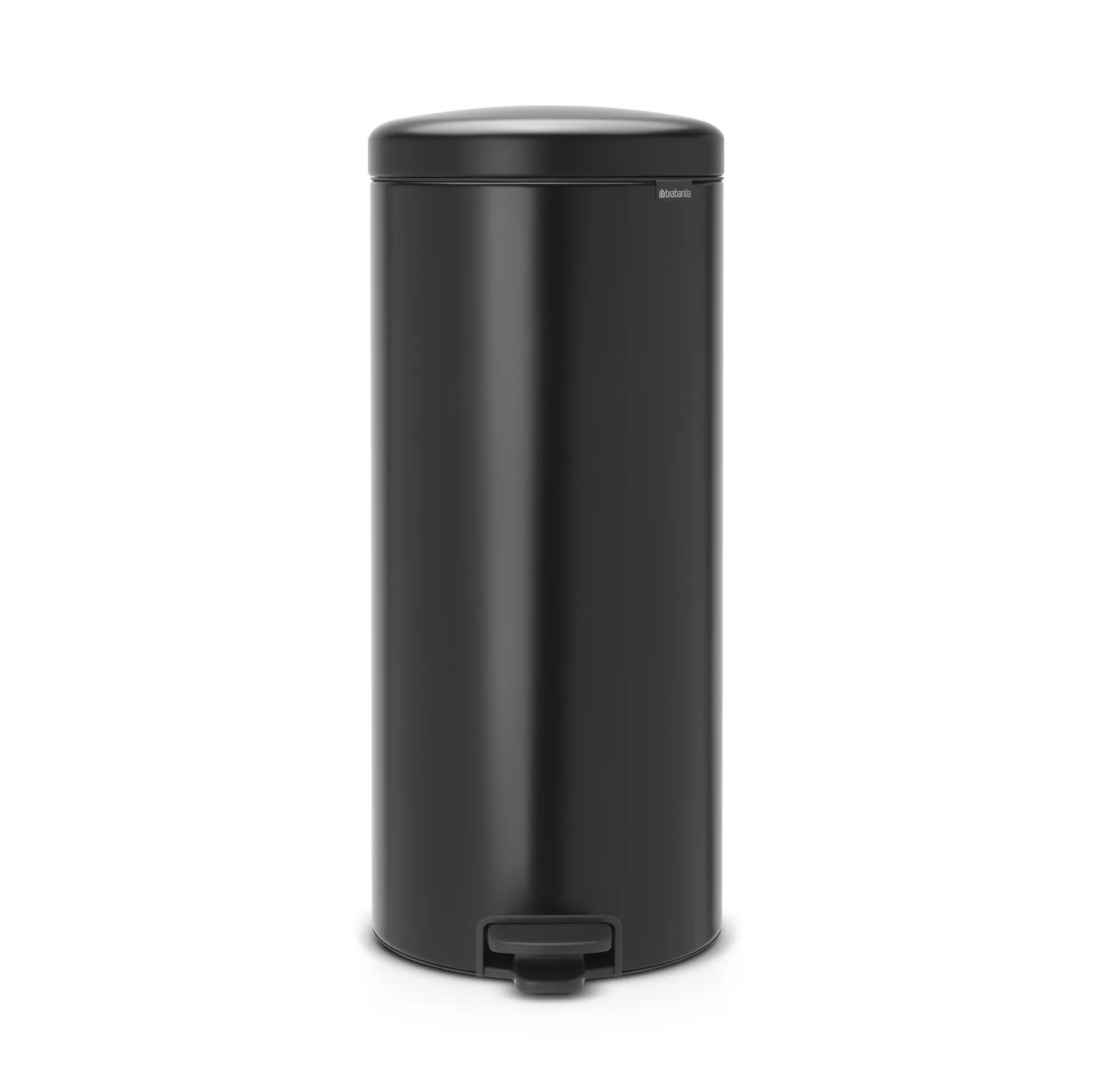 New Icon pedalbøtte 30 liter, matt black (svart) Brabantia