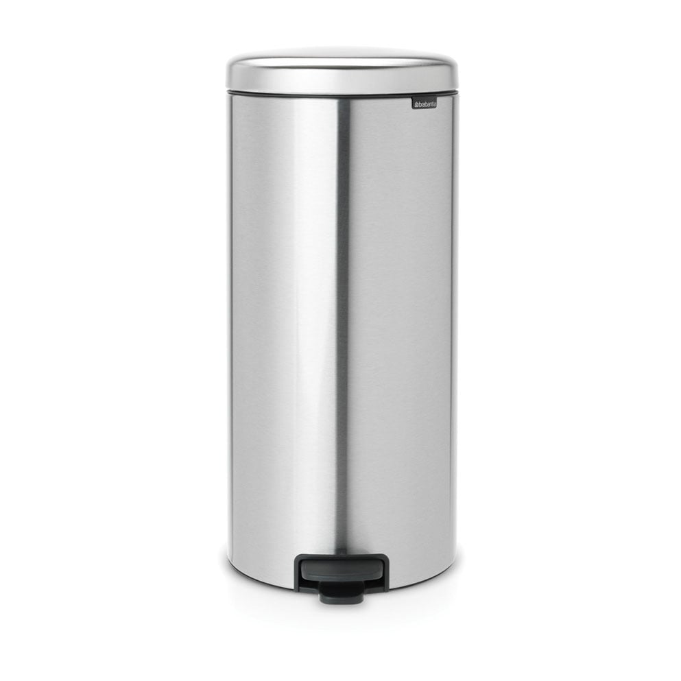 Brabantia New Icon pedalbøtte 30 liter Matt steel fingerprint proof