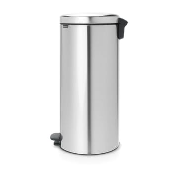 New Icon pedalbøtte 30 liter - Matt steel fingerprint proof - Brabantia