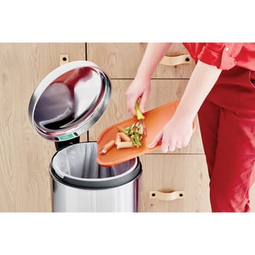 New Icon pedalbøtte 30 liter - Matt steel fingerprint proof - Brabantia