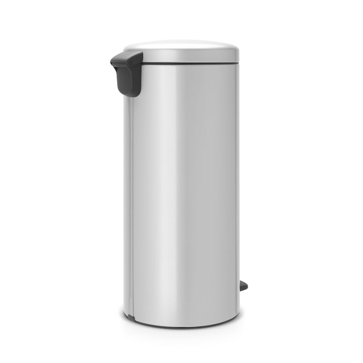 New Icon pedalbøtte 30 liter - metallic grey (grå) - Brabantia