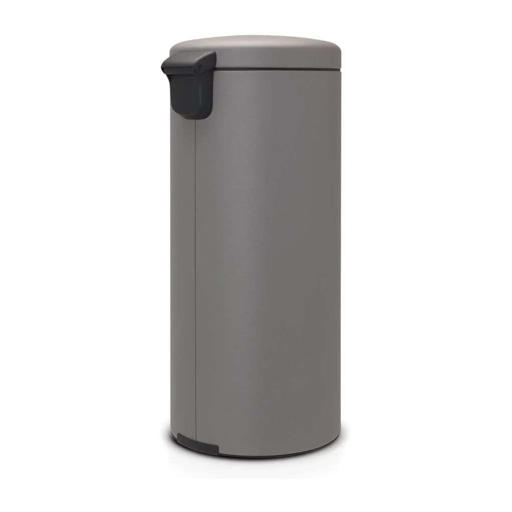New Icon pedalbøtte 30 liter, Mineral concrete grey Brabantia
