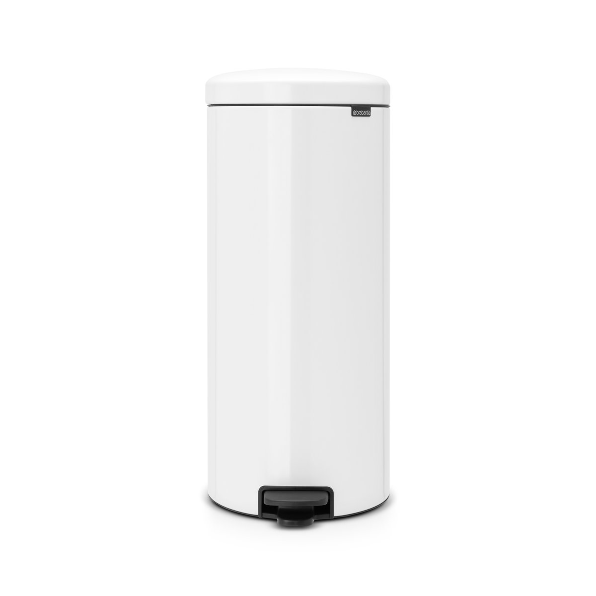 Brabantia New Icon pedalbtte 30 liter white (hvit) | Skandinavisk Design | Pedalbøtter | Hvit